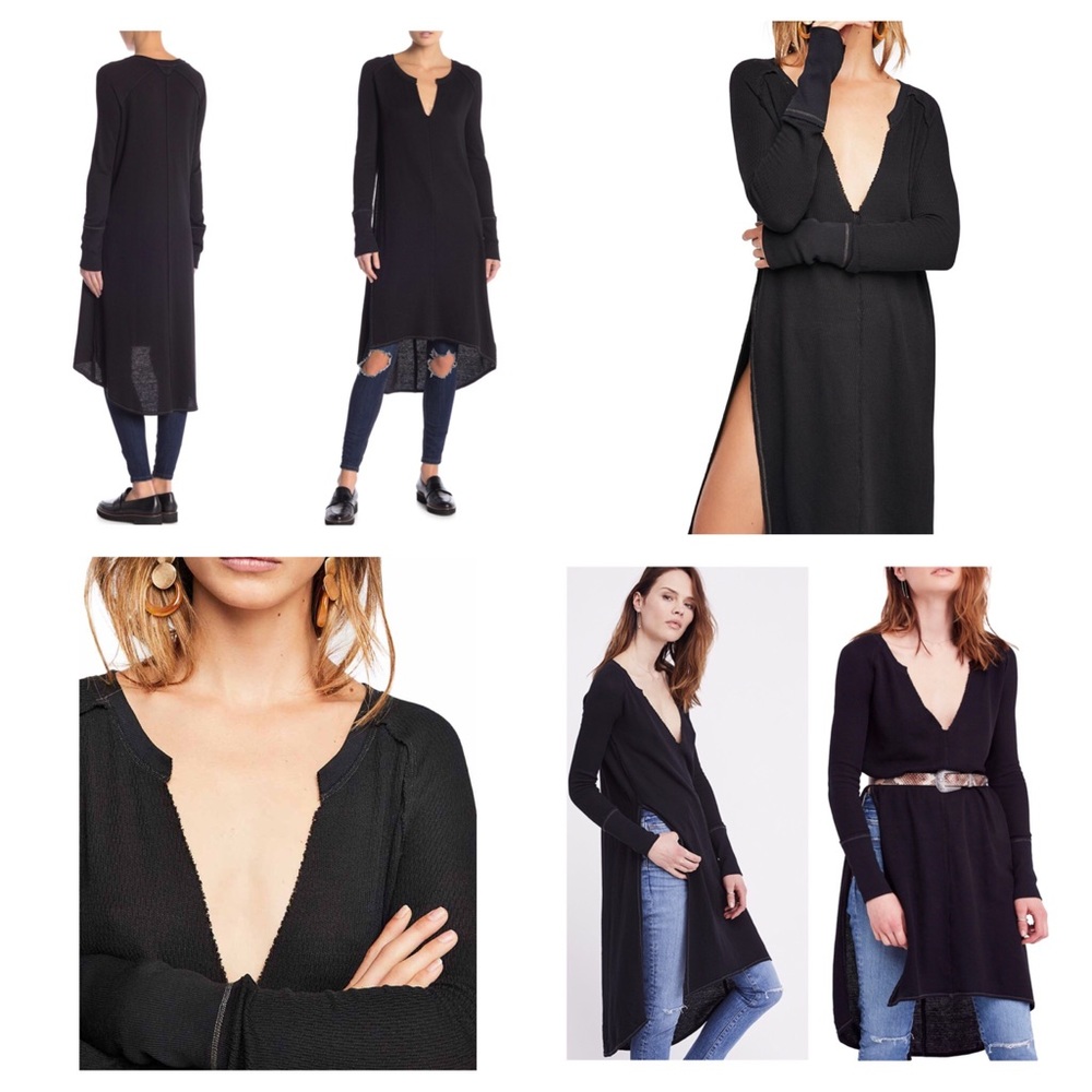 Free People Super Sonic Thermal Tunic.  NWT. - Picture 2 of 7